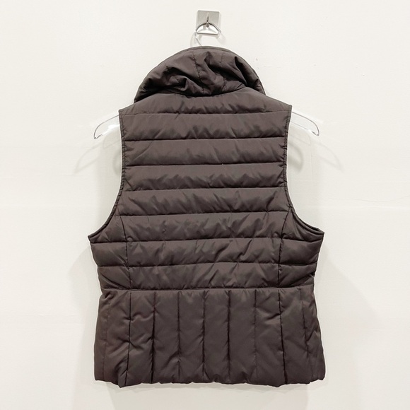 Kenneth Cole Quilted Down Puffer Vest Chocolate M - Picture 2 of 7